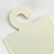 Biały prostokątny wieszak na szalik z tworzywa sztucznego Dostosowane logo Szafka na szalik Organizer