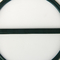 Okrągłe plastikowe wieszaki na szaliki w kolorze zielonym Dostosowane logo do sklepu detalicznego